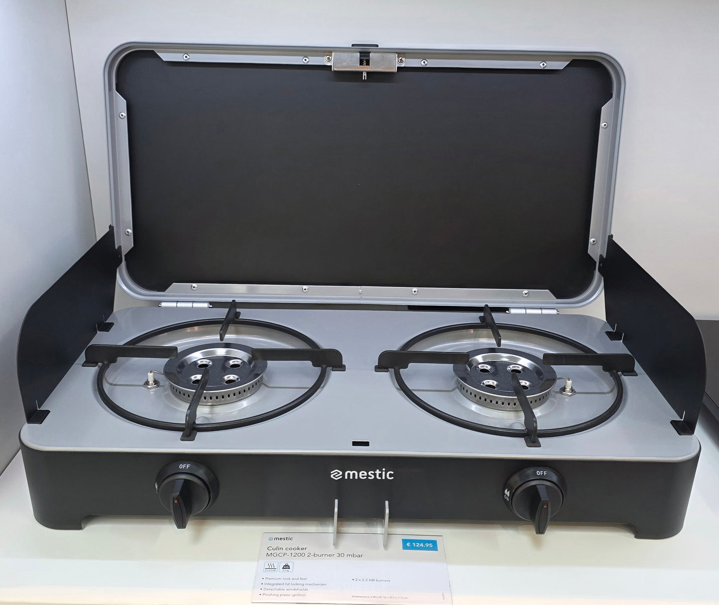 Mestic Culin Gaskocher MGCP-1200 30 mbar