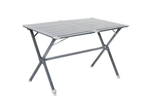 Trigano Campingtisch, Alu-Tisch 115, Aluminium-Tisch, Rolltisch, 115x70 cm