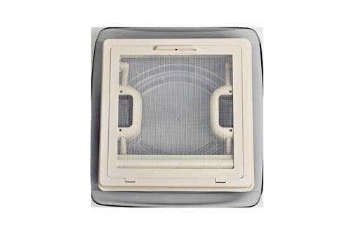 MPK Dachhaube Vision Vent S eco 28x28cm -Haube: Rauchglas