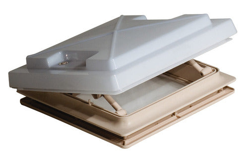MPK Dachhaube mit Moskitonetz 280 x 280 - Milchglas