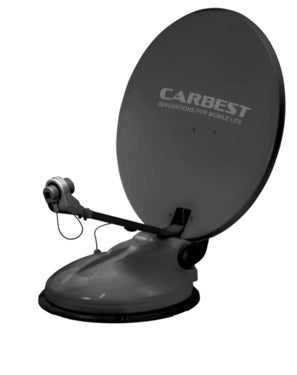 Carbest Travelsat 2 - Sat-Anlage 68 cm mit Bluetooth - Single und Twin Anlage