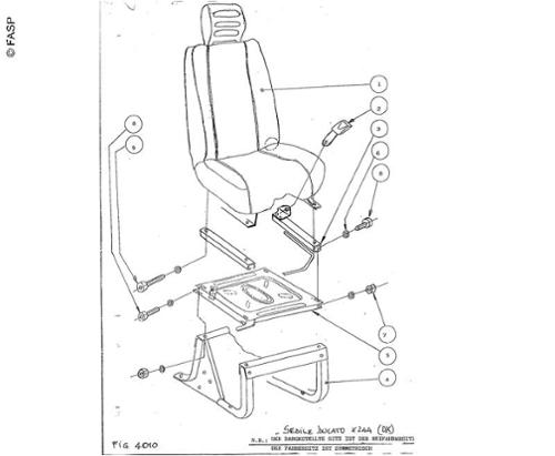 FASP Drehkonsole für Fiat Ducato Typ 244, Peugeot Boxer, Citroen Jumper