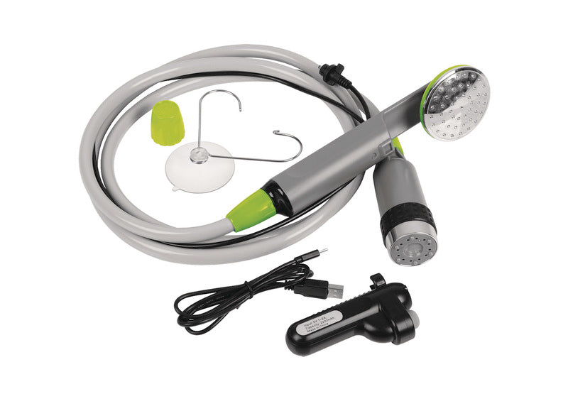 Camp4 Akku-Campingdusche mit USB-Ladefunktion