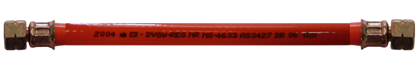 FITT  Gasschlauch 100 cm ( 2x 1/4" Zoll ) beidseitig Linksgewinde