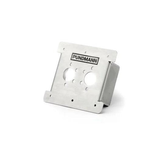 Pundmann / Autoterm AIR 2D / 4D Montageplatte ( Einbautiefe 40 / 50 / 80 / 95 mm ) Edelstahl
