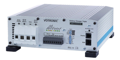 Votronic Battery Charger Kombigerät (Ladegerät und Ladewandler / Booster und MPP-Solarregler)