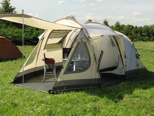 Reimo Exklusives 4-Personen Campingzelt Dakota Z5 Deluxe