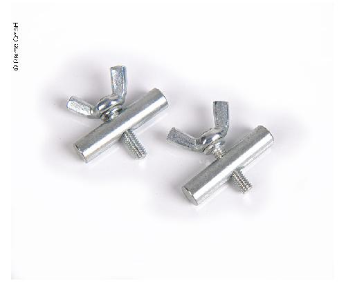 Sperrstück Kederschiene Ø7mm, 2 Stück Kedersperrstück für Sackmarkise Etuimarkise Fiamma F35Pro
