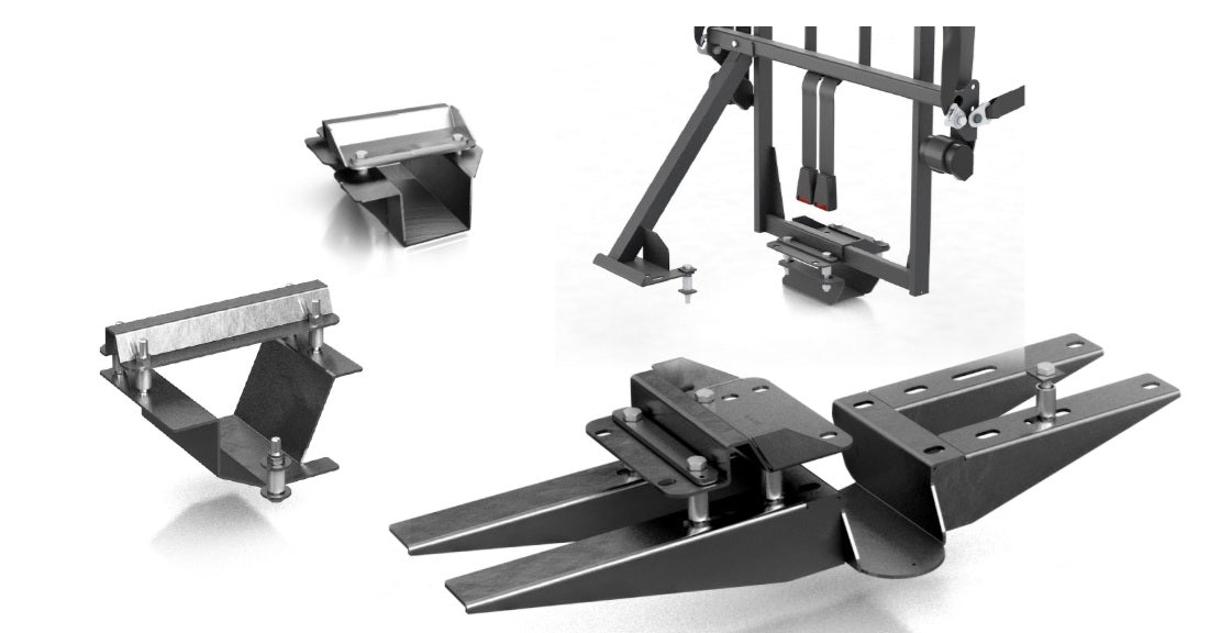 Aguti Gurtbock Basisgestell G2000 N1 ASBC ECE Links 121870 R:59119 für Fiat Ducato, Ford Transit, Opel Movano, VW Crafter, MB Sprinter usw.