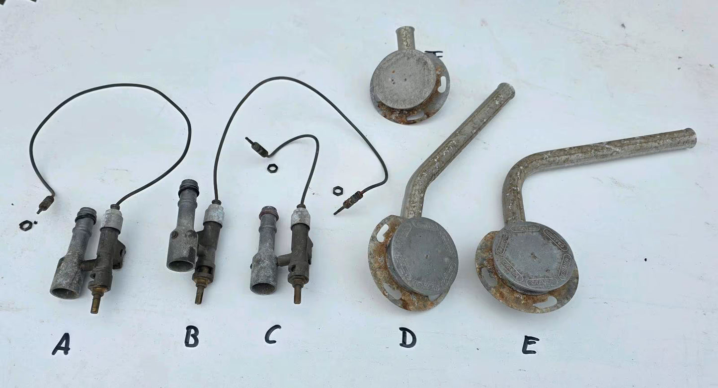 Cramer / Dometic Brenner EK 85 Brennerdeckel DO-51510 Gaskocher, 2cm Höhe, Düse Injektor DVGW 106 EK85