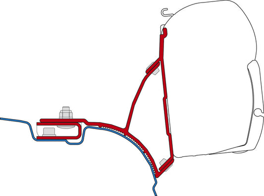 Fiamma Markisen-Adapter FiammaKit F45S und F45L VW T5/T6 Transporter Multivan