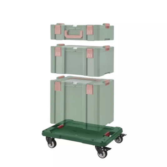 PARKSIDE® Rollbrett für Sortimentsboxen, mit praktischen Tragegriffen, Lenkrollen und Feststellbremsen Neuware, OVP *