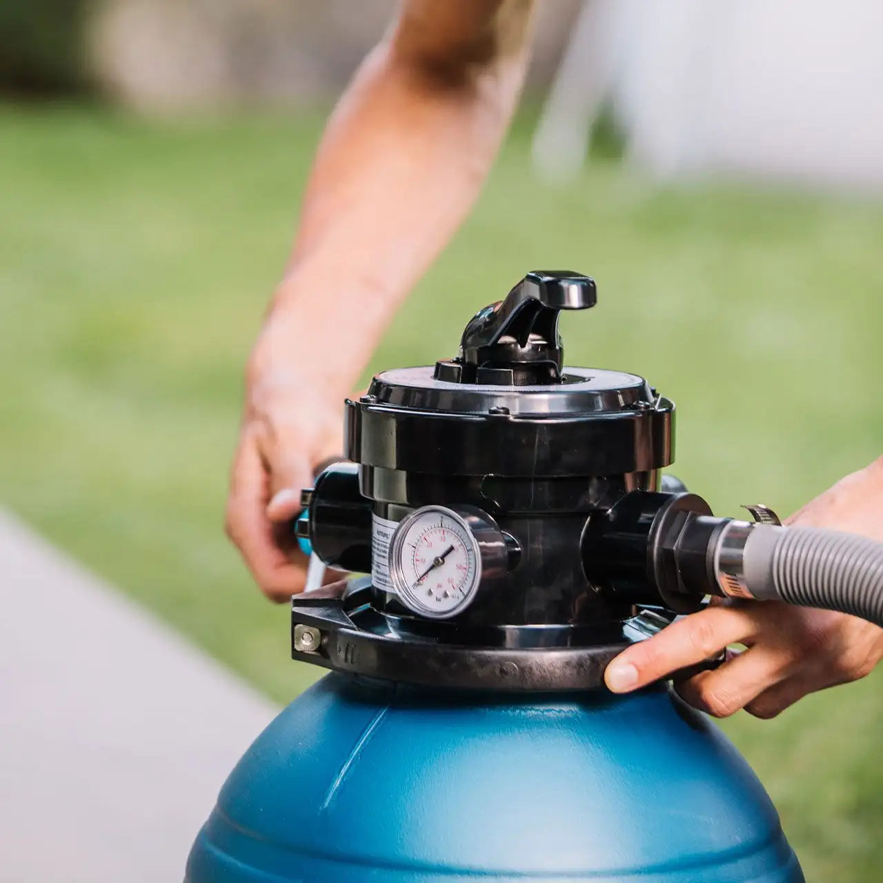 T.I.P. Poolfilteranlage Poolfilteranlage SPF 180 für 20 Kubikmeter