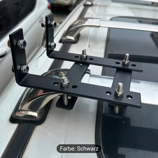 Montageadapter für Fiamma / Thule Seitenwandmarkisen zur Montage an Dachträger / Gepäckträger