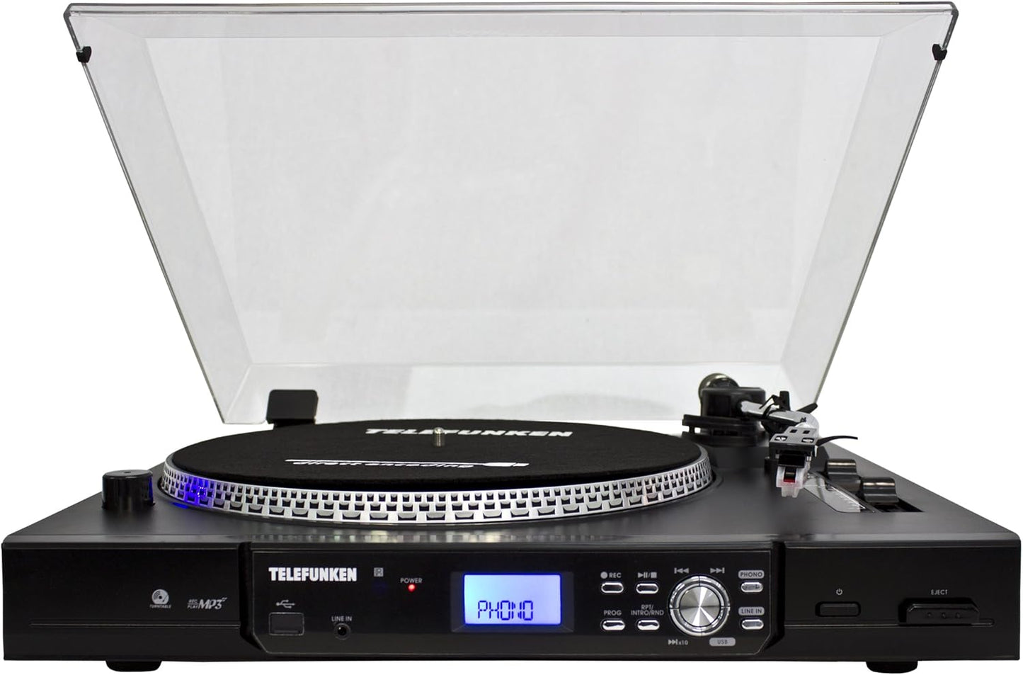 Telefunken DJ-Plattenspieler Schallplattenspieler TT100EM