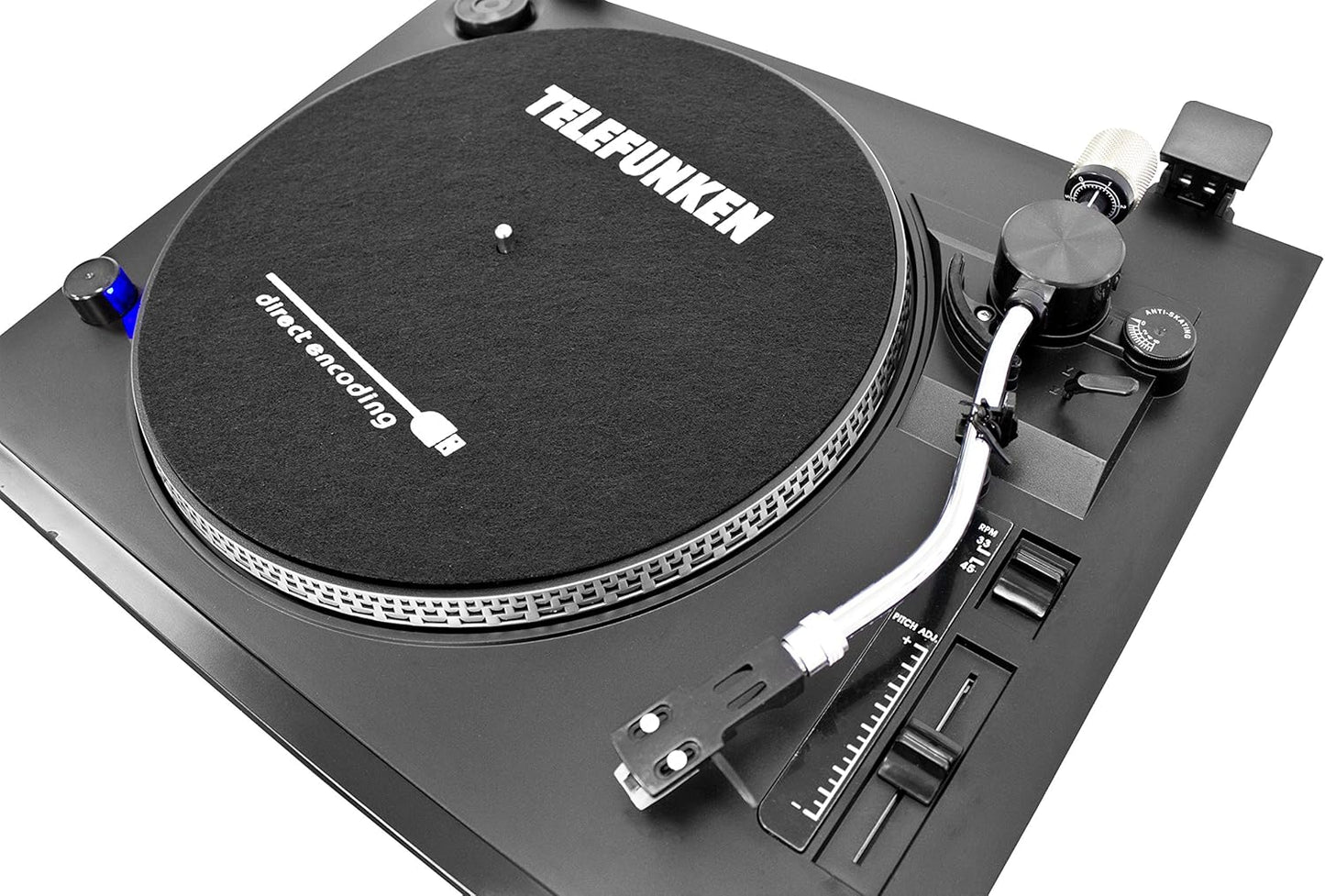 Telefunken DJ-Plattenspieler Schallplattenspieler TT100EM