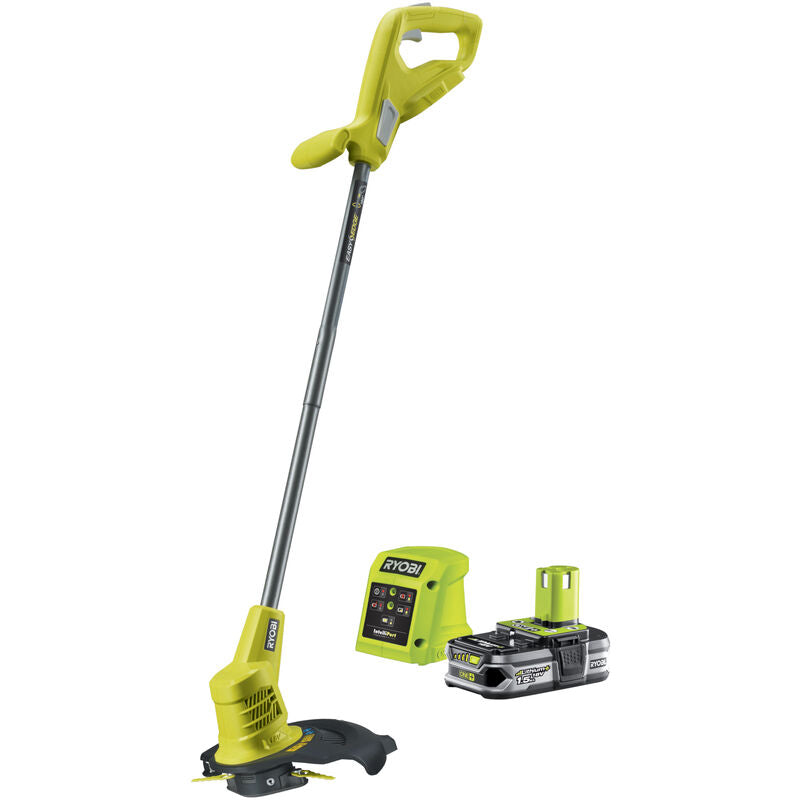 Ryobi RLT1832CD3HS2 Akku-Rasentrimmer + gratis Akku-Bohrschrauber incl. 2x 2Ah-Akku & Schnellladegerät