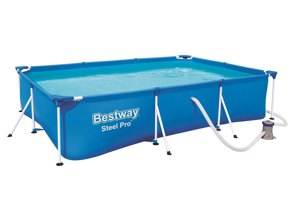 Bestway Steel Pro 300 x 201 x 66 cm Pool mit 3300 Liter Volumen