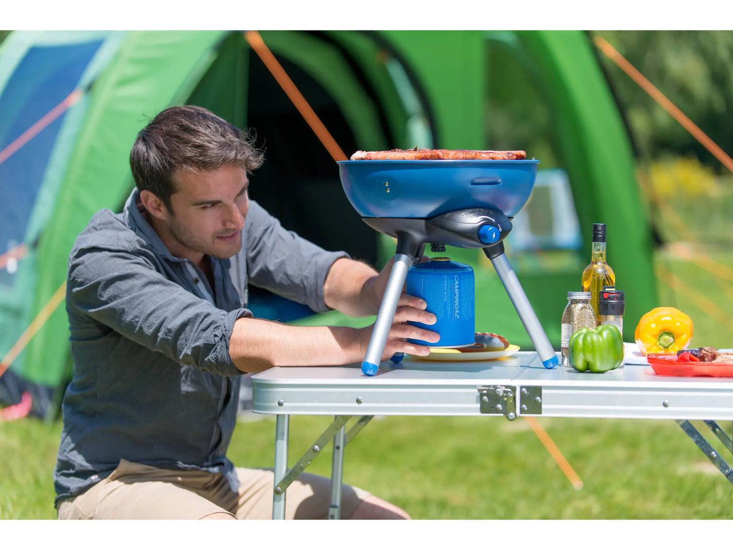 Campingaz CV 300 Plus Gaskartusche Gas-Kartusche 240g für Gargrill / Gaskocher