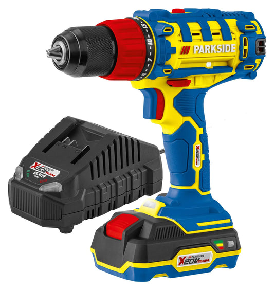 PARKSIDE® 20 V Akku-Bohrschrauber »PABS 20-Li G8«, mit Akku – mit Ladegerät
