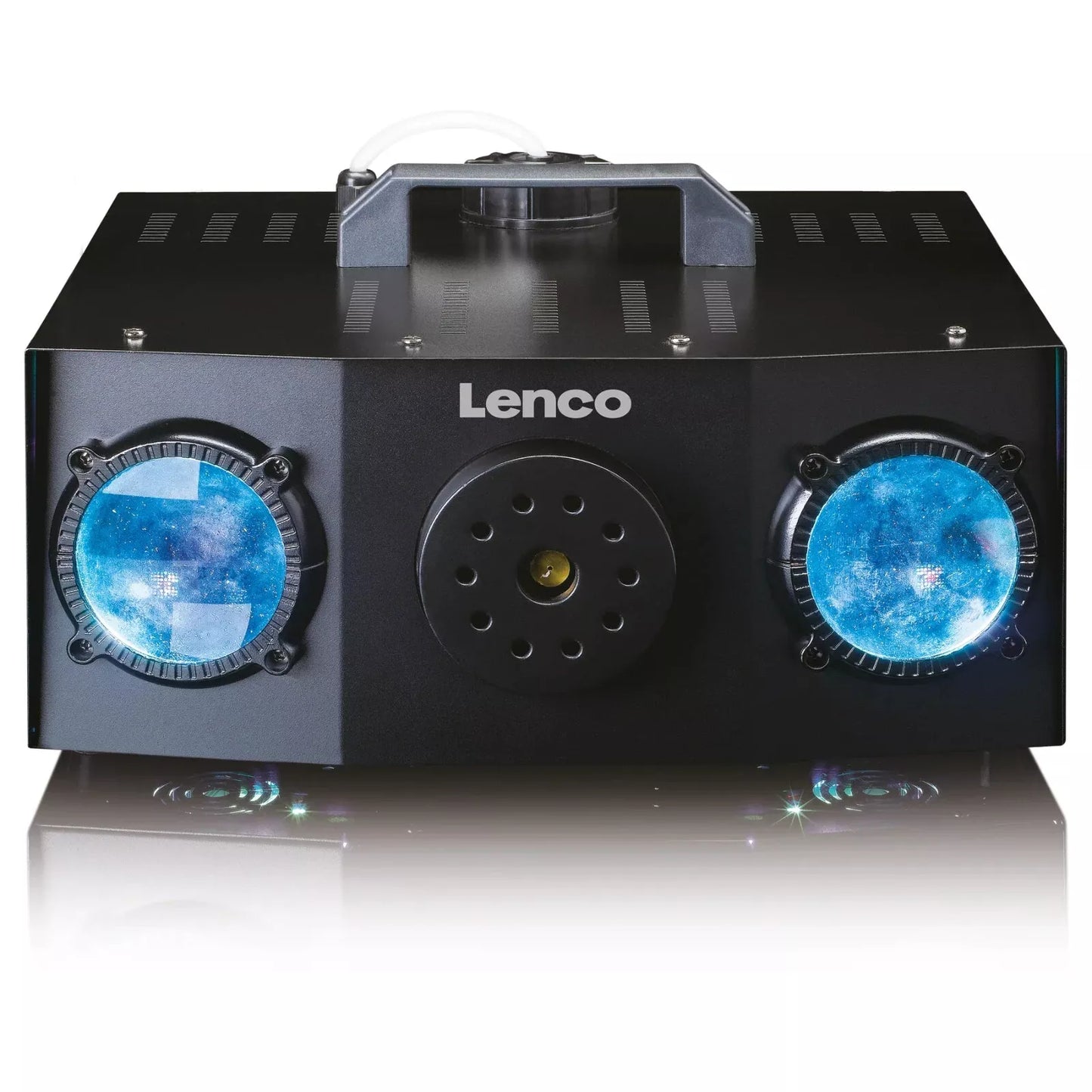 Lenco LFM-220BK PARTYMASCHINE DUALE-MATRIX-RGB-LICHTERN, NEBELMASCHINE