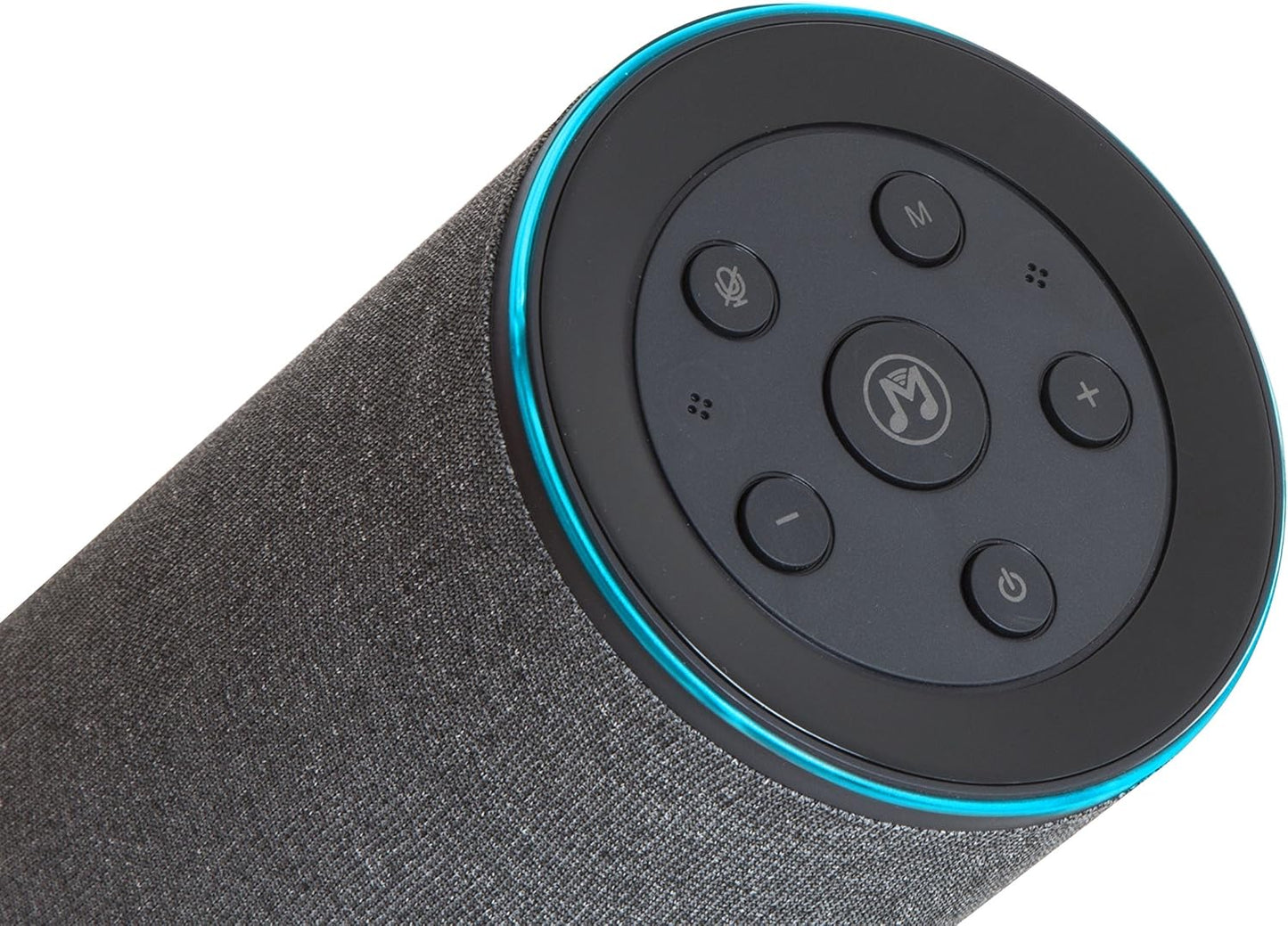 Technaxx MusicMan WiFi Multiroom Soundstation 4756 WLAN-Lautsprecher für Musikstreaming Alexa Sprachsteuerung, anthrazit