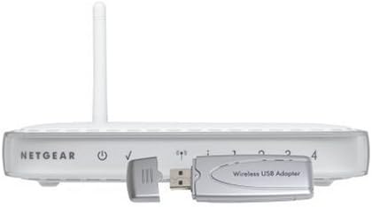 NETGEAR WGB111 GR 54Mbit Wireless Bundle (WLAN Router WGR614GR und WLAN USB Adapter WG111GR)