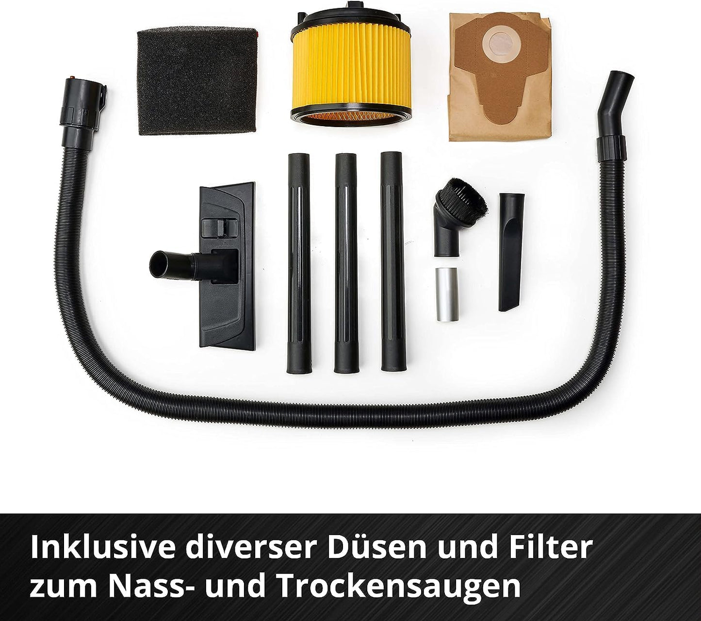 Einhell Akku-Nass-Trockensauger TC-VC 18/20 Li S Solo