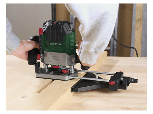 PARKSIDE® Oberfräse »POF 1200 E4«, 1200 W, inkl. 6-teiliger Fräsersatz