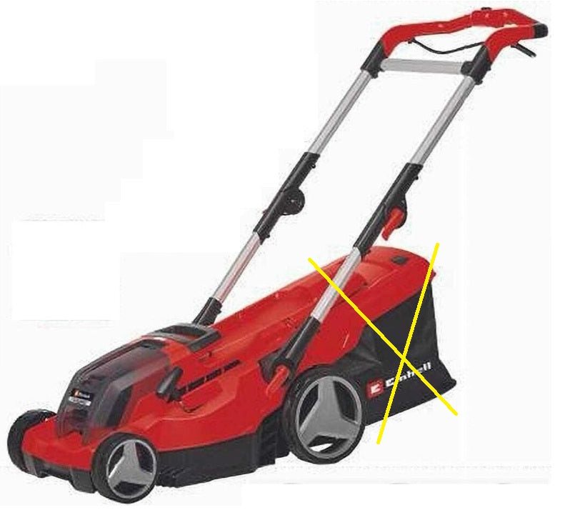 Einhell Akku-Rasenmäher GE-CM 36/37 Li-Solo Power X-Change (36 V, 37 cm Schnittbreite, bis 400 m², 45L Grasfangkorb, 25-75 mm Schnitthöhe, ohne Akku)
