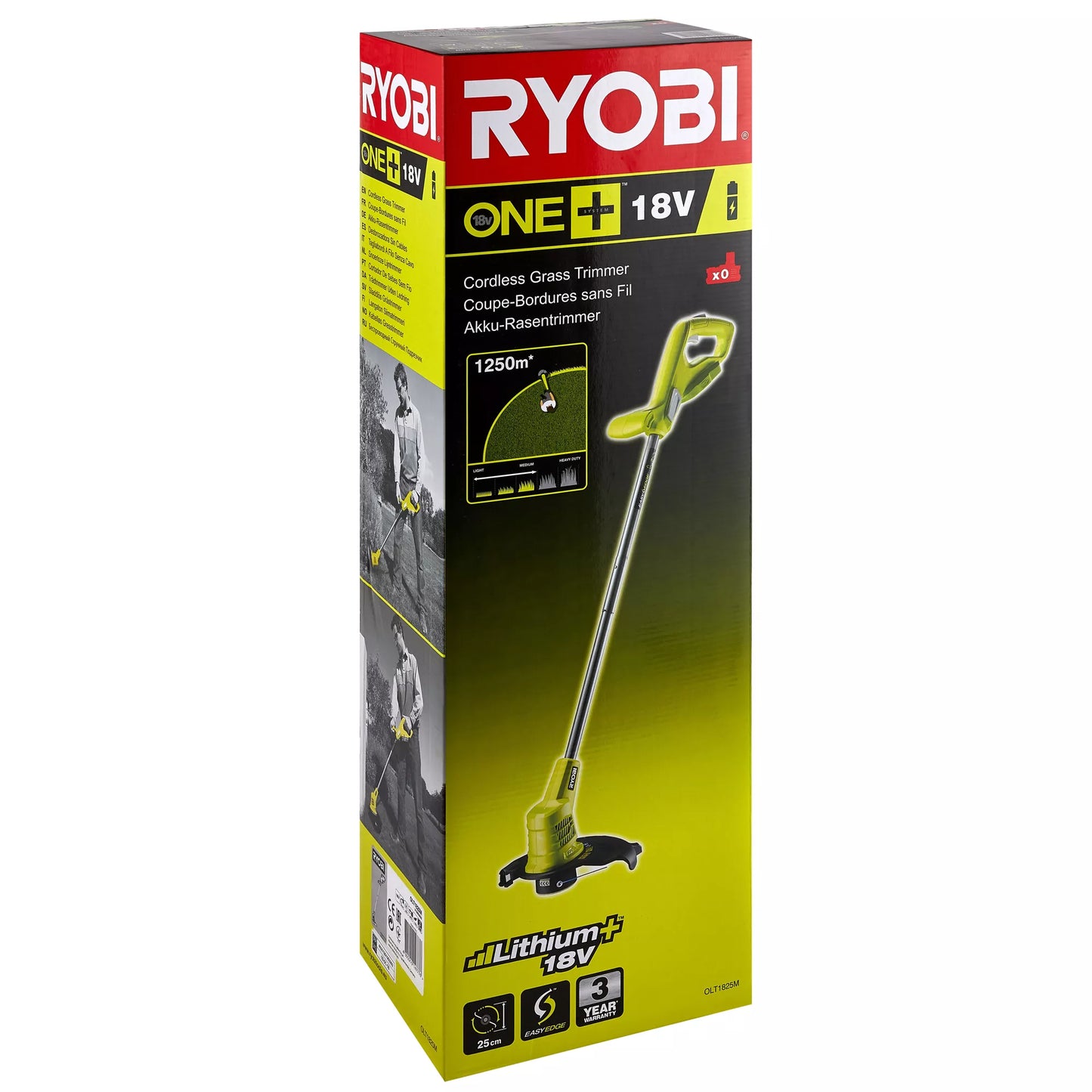 Ryobi 18V Akku-Rasentrimmer OLT1825M