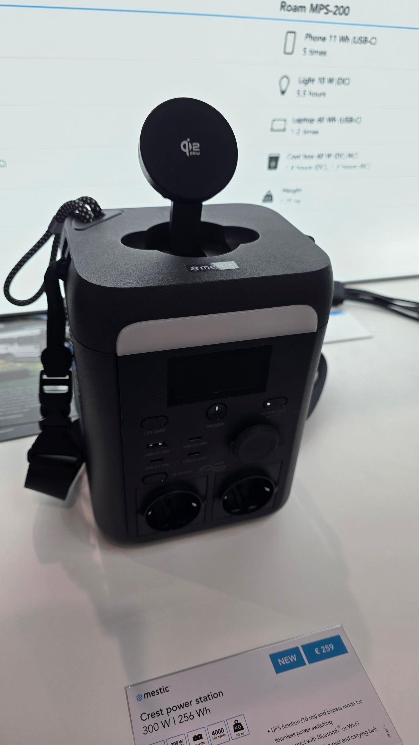 Mestic Powerstation Roam MPS-200 / MPS-300 / MPS-600 / MPS-1000 / MBP-1000 / Crest 300
