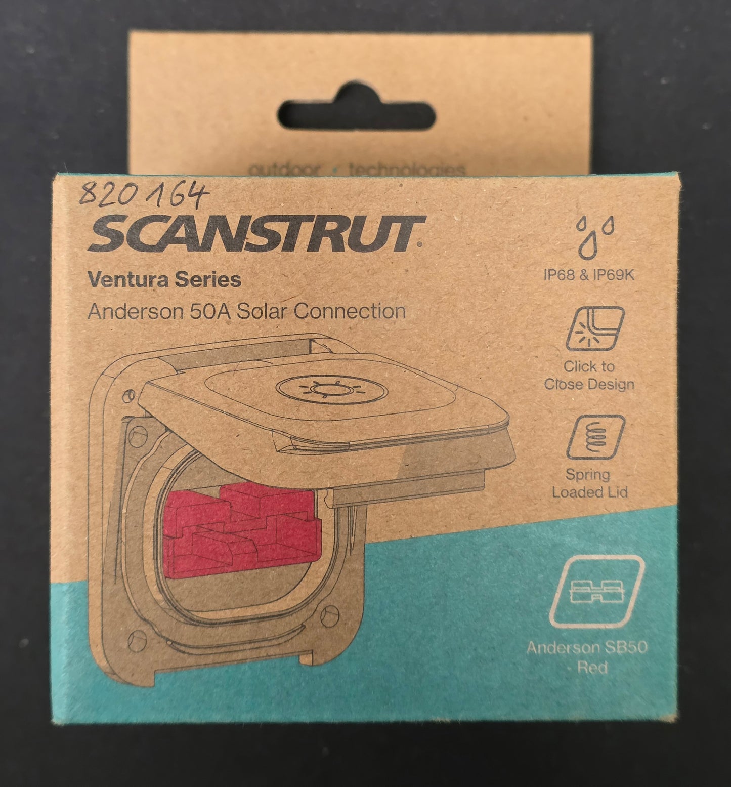 Scanstrut Außensteckdose Ventura Series Anderson 50A Solar Connection