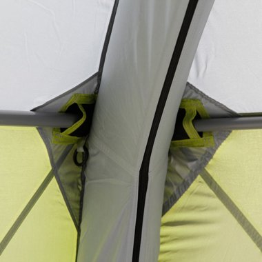 Brunner Aquamar aufblasbarer Outdoor-Pavillon 3x3m mit Air-Tube-Technologie