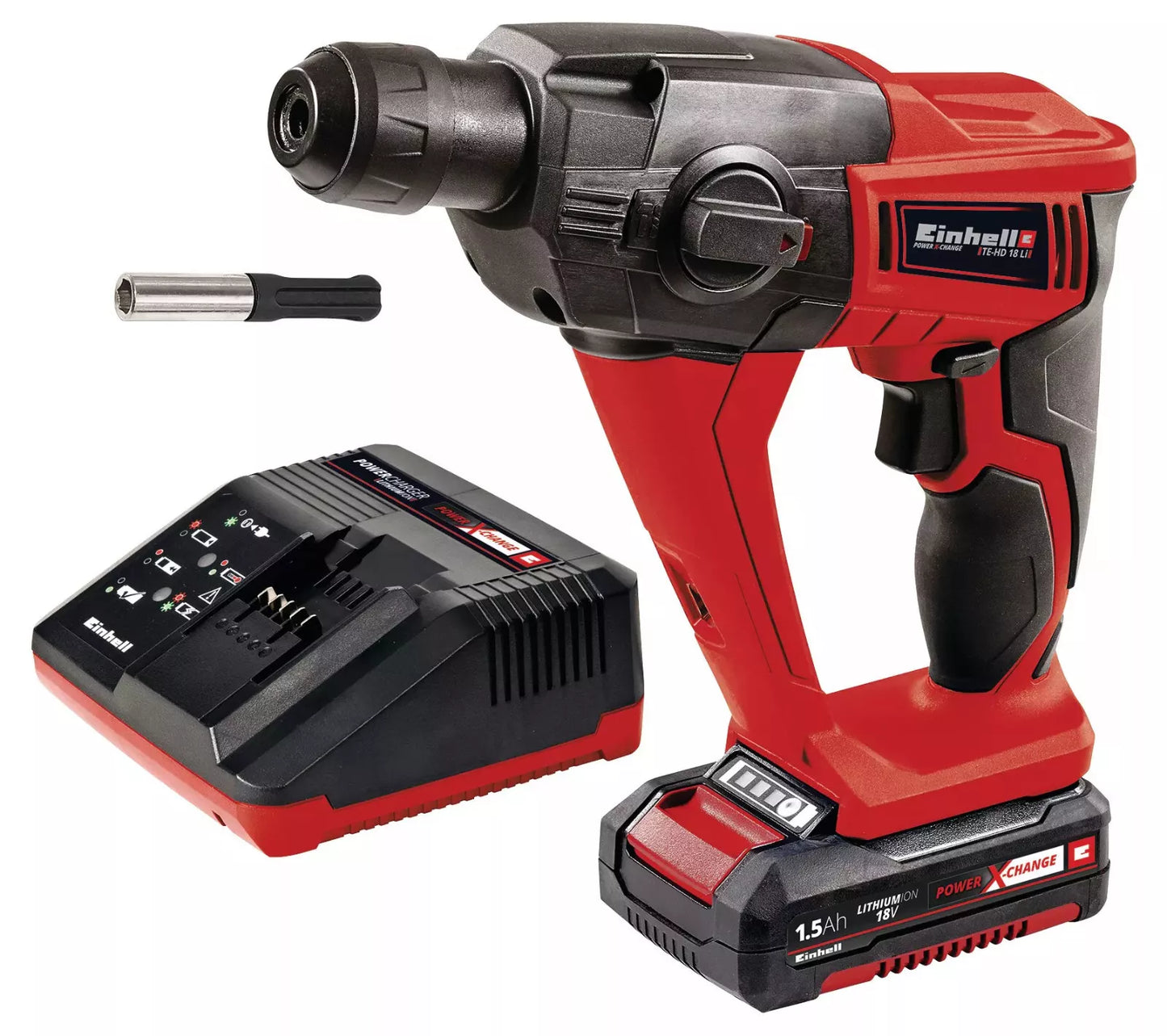 Einhell TE-HD 18 Li KIT Akku-Bohrhammer 18V incl. Akku & Ladegerät