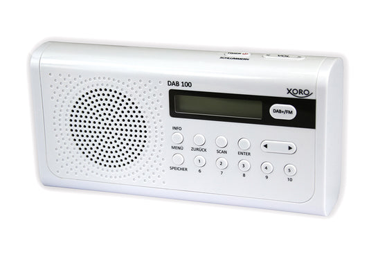 Xoro DAB 100 DAB+ / FM Radio mit RDS und Alarmfunktion DAB100